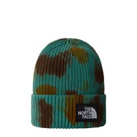 The North Face Tie Dye Logo Box Beanie Σκούφος Πράσινο
