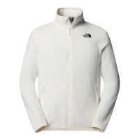 The North Face 100 Glacier Full-Zip Ανδρικό Fleece Λευκό