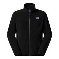 The North Face Glacier Full-Zip Ανδρικό Fleece Μαύρο