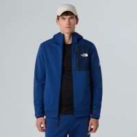 The North Face Mountain Athletics Hooded Ανδρικό Fleece Μπλε - 5