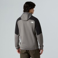 The North Face Meteora Full-Zip Ανδρικό Fleece Γκρι - 4